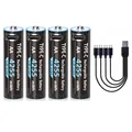 4pcs 4255mWh