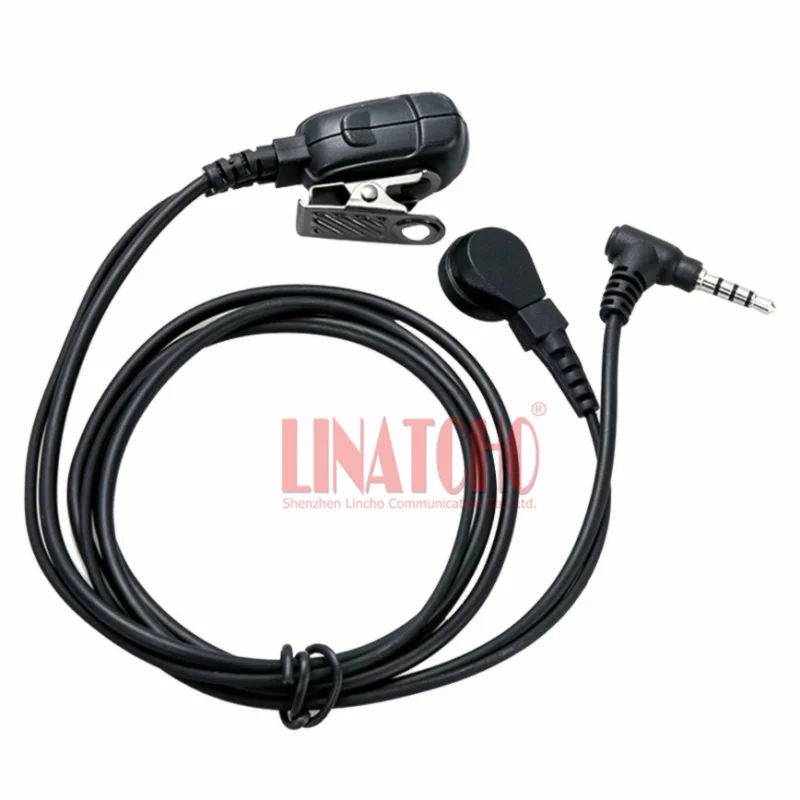 Air Tube 3.5MM Earphone for Walkie Talkie PTT MIC Speaker Earpiece VX-1R VX-2R VX-3R VX-10 FT-60R VX 18 VX-150 VX-160 Radio