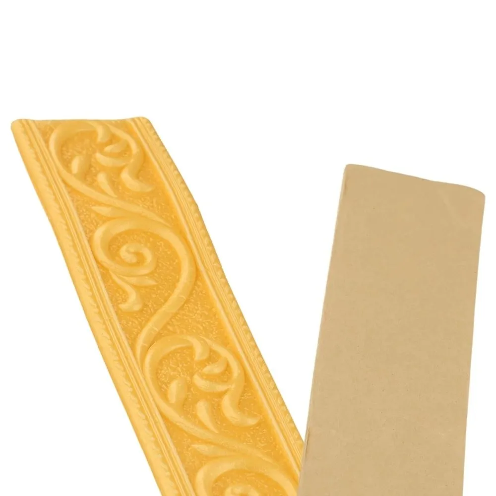 3D Sticker Wall Trim Line Self Adhesive Waterproof Skirting Border Baseboard Wallpapers Home Decoration Wall Sticker