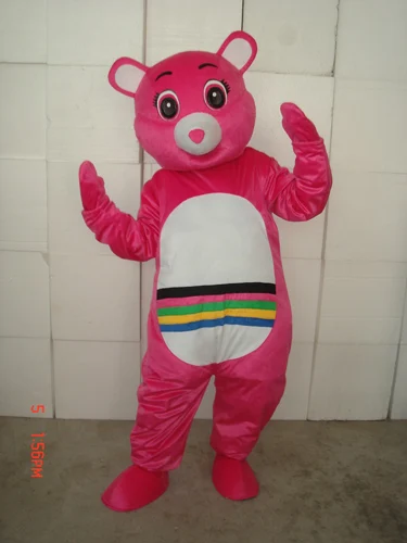 

Fashion Design Flowerbelly Red Bear Mascot Costume Adult Birthday Party Fancy Dress Halloween Cosplay Outfits Clothing Xmas