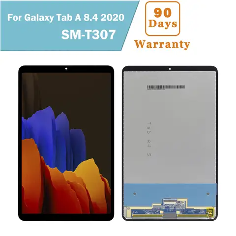 8.4 "dla Samsung Galaxy Tab A 8.4 2020 T307 SM-T307 wyświetlacz LCD ekran dotykowy Digitizer części zamienne