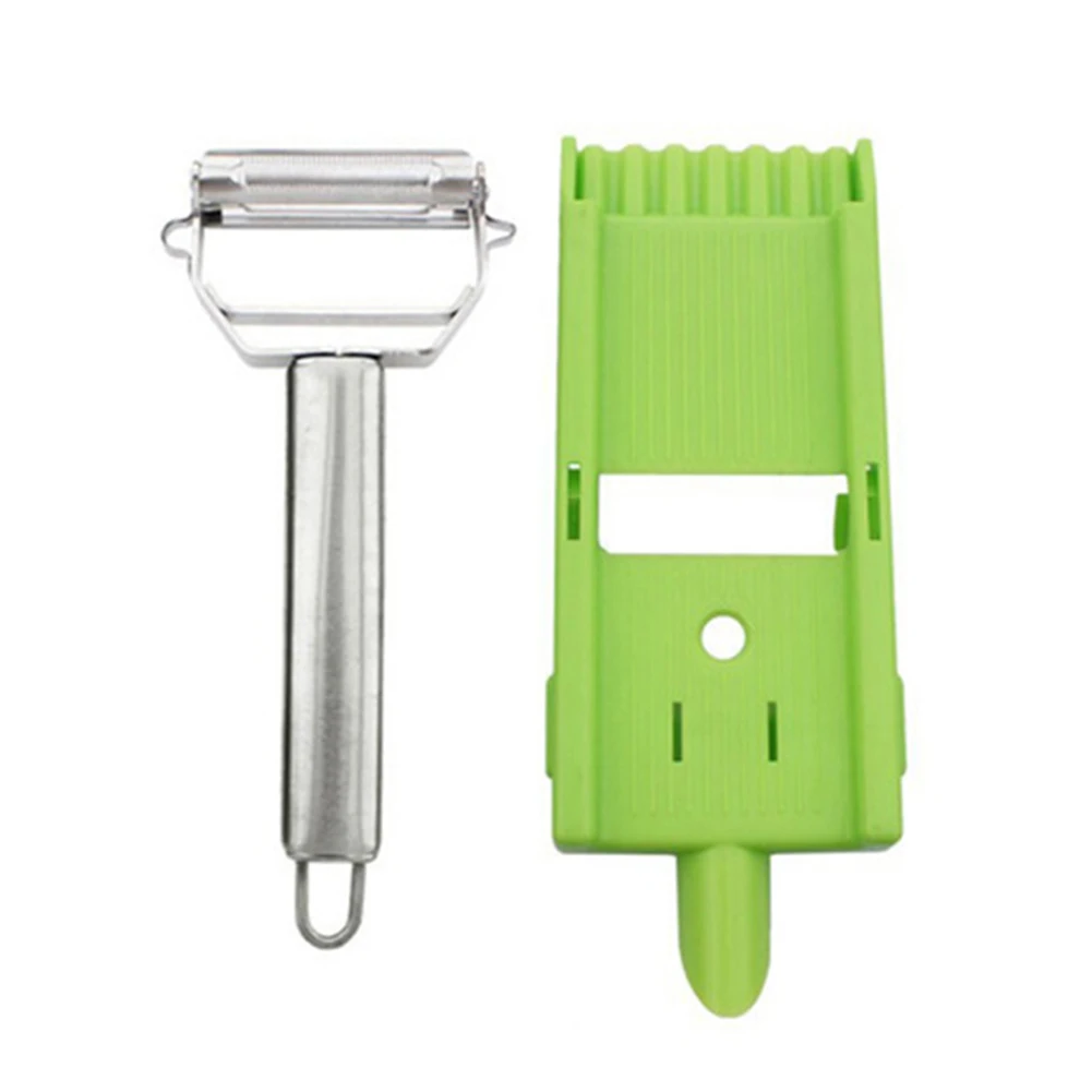 Multi Function Peeler Double Blades Kitchen Peeling Tool, Tiras En Juliana, With Grating Plate, For Fruit, Vegetable For Kitchen