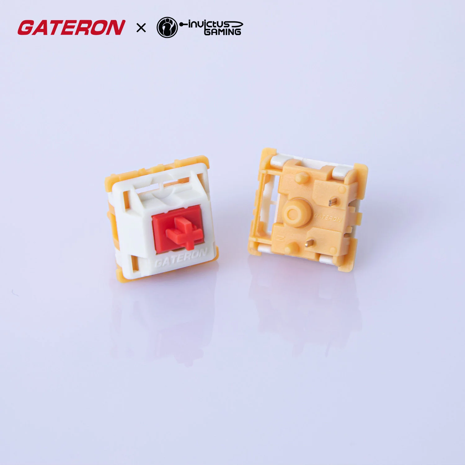 GATERON Mini i Switch Ahead Tactile 5 pinos, interruptores mecânicos personalizados para teclado, 50g, lubrificados de fábrica, DIY, para escritório, 