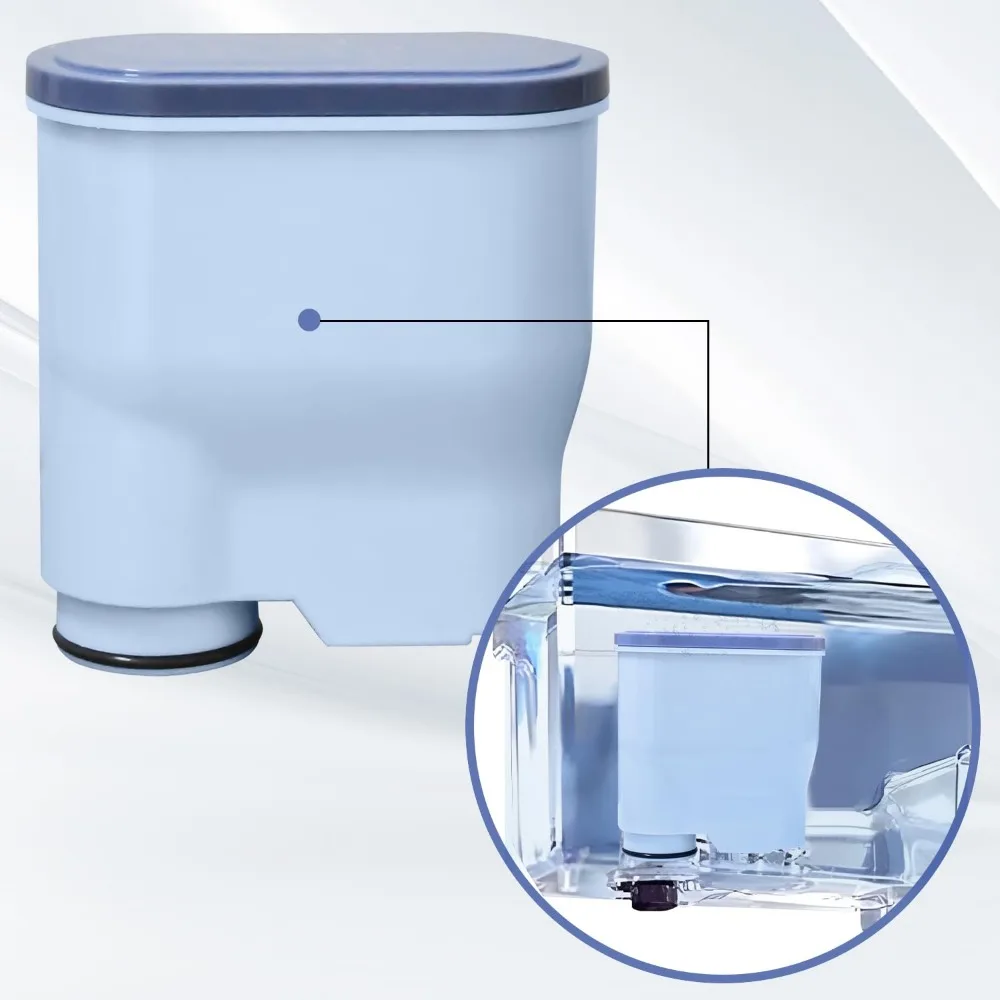4 عبوات بديلة للفلتر متوافقة مع فلتر فيليبس AquaClean CMF009 CA6903 النظيف لفلتر مياه ماكينة القهوة