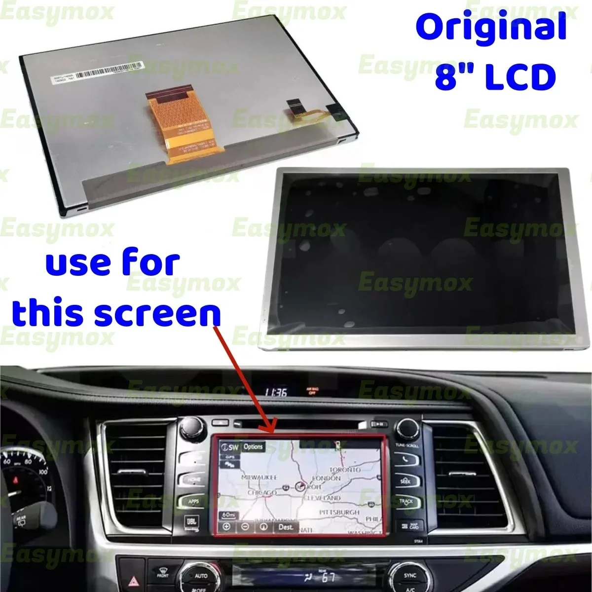 display-lcd-o-digitalizzatore-da-8-pollici-per-toyota-highlander-2014-2019-schermo-gps-per-console-centrale-la080wv2-td01