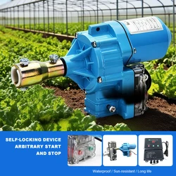 Electric Film Roller Greenhouse Roll Up Tools 24V Motor Electric Film Roll Machine 100W/150W Film Winding Machine