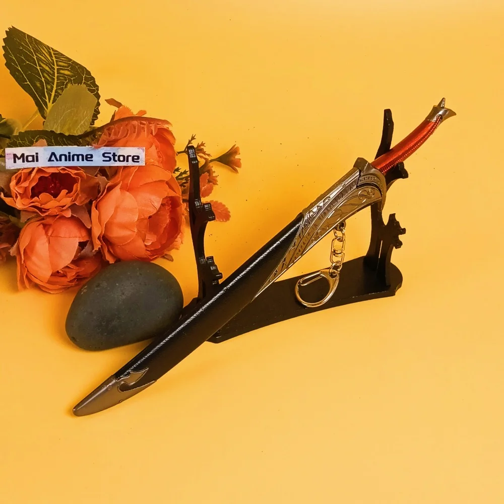8.6 polegada baggins anel katana glamourosa narthil anel aragorn espada samurai metal ninja faca espada real japonês katana brinquedo presente