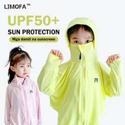 Abrigo de protección solar para bebés y niños, prendas de vestir infantiles bonitas, ropa transpirable con aire acondicionado, Top fino para niños, otoño