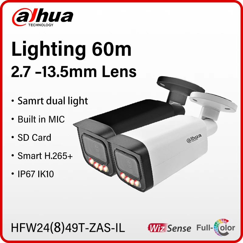 DahuaWizSense4MP8MPFullColorMotorizedZoomLensCameraSmartLightCameraWithMicrophoneHFW2449T-ZAS-ILHFW2849T-ZAS-IL-AliExpress30