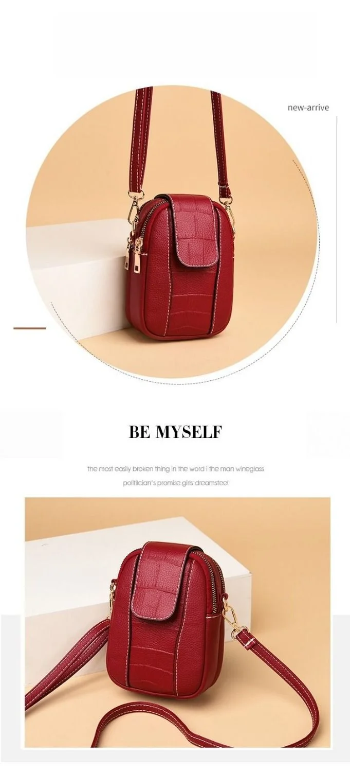 Boyatu 2024 new versatile mini fashionable and simple women's mobile phone crossbody bag_voghion.com