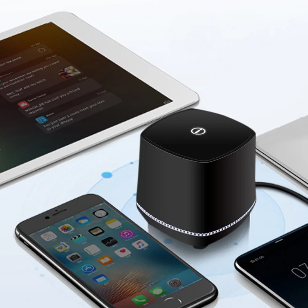 Desktop speakers 3.5mm Plug Portable Speaker Computer Speakers Subwoofer Mini Bluetooth loudspeaker USB Powered for noteboo ipad
