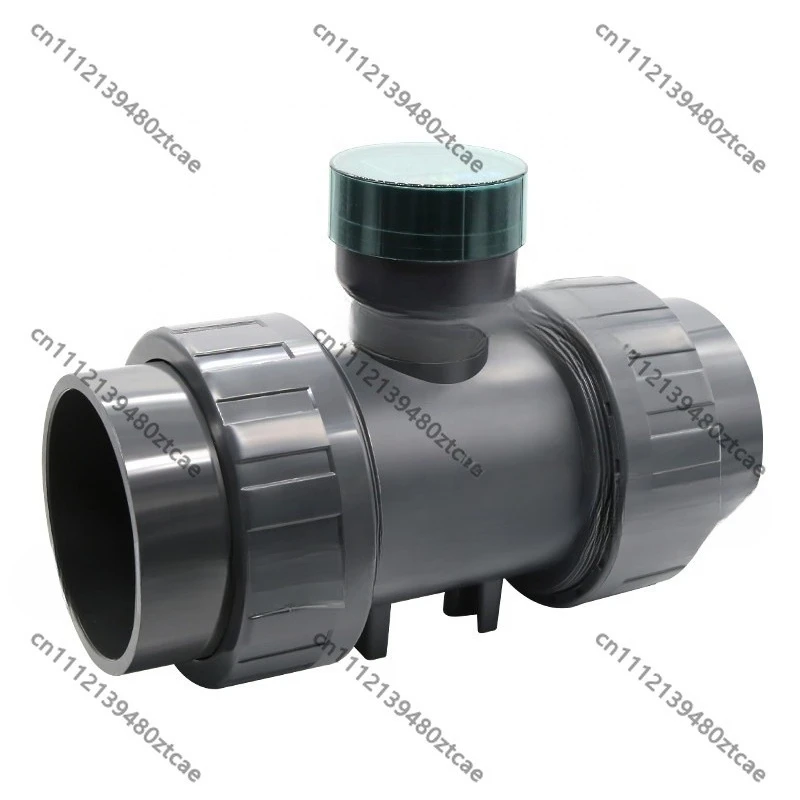 3 Inch Paddle Wheel Turbine Water Flow Sensor, LCD Display, RS485 Remote Transmission Control, Liquid Flow Meter
