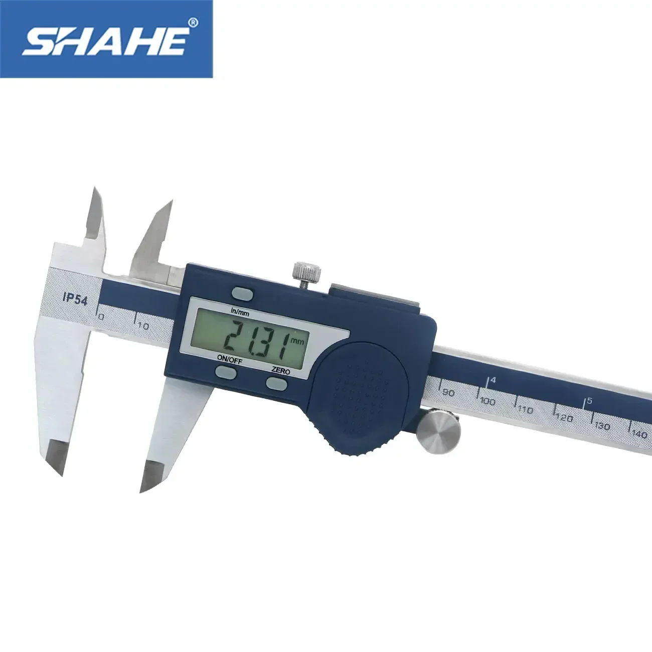 SHAHE IP54 Kỹ Thuật Số Chống Thấm Nước Thước Thép Không Gỉ Điện Tử Vernier Caliper 150 Mm Dụng Cụ Đo Béc Thước