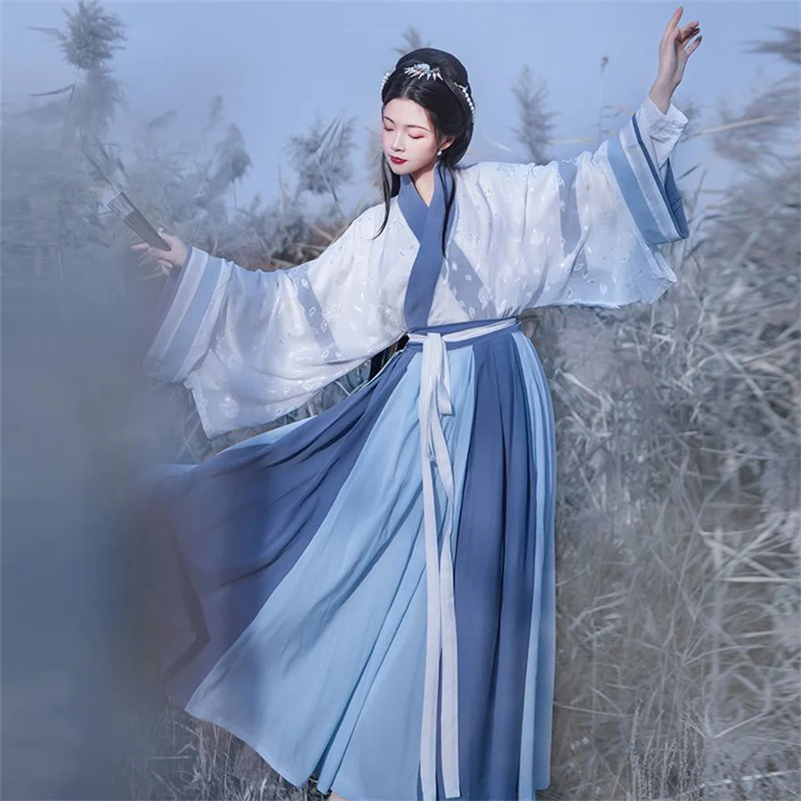 

Ancient Chinese Costume Fairy Cosplay Hanfu Dress for Women Vintage Tang Suit Hanfu Noble Princess Costume Folk Dance National