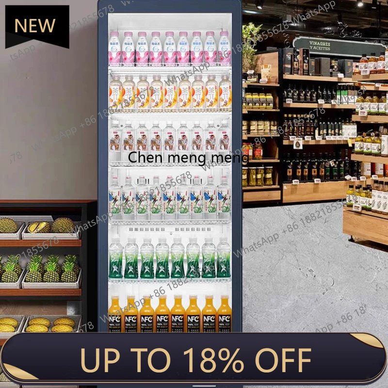 

Z189 Refrigerated Display Cabinet Wind 500/570 Liters L Refrigerator Supermarket Beverage Single Double Door Fresh-keeping Cabin