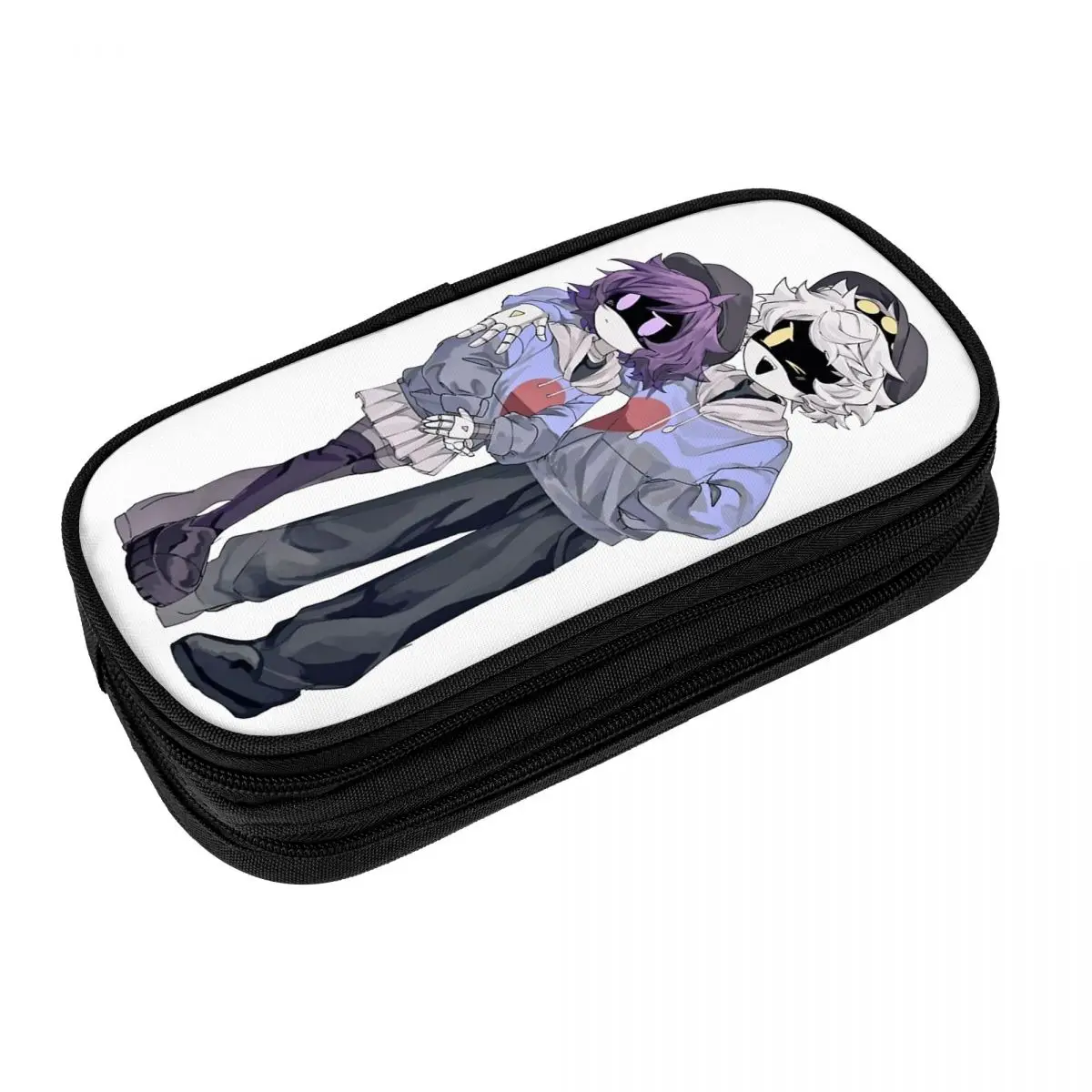 

Copy Of Murder Drones -- Manga Pencil Case Double Layer Pencil Box Girls Boys Retro University School Pencil Cases Supplies