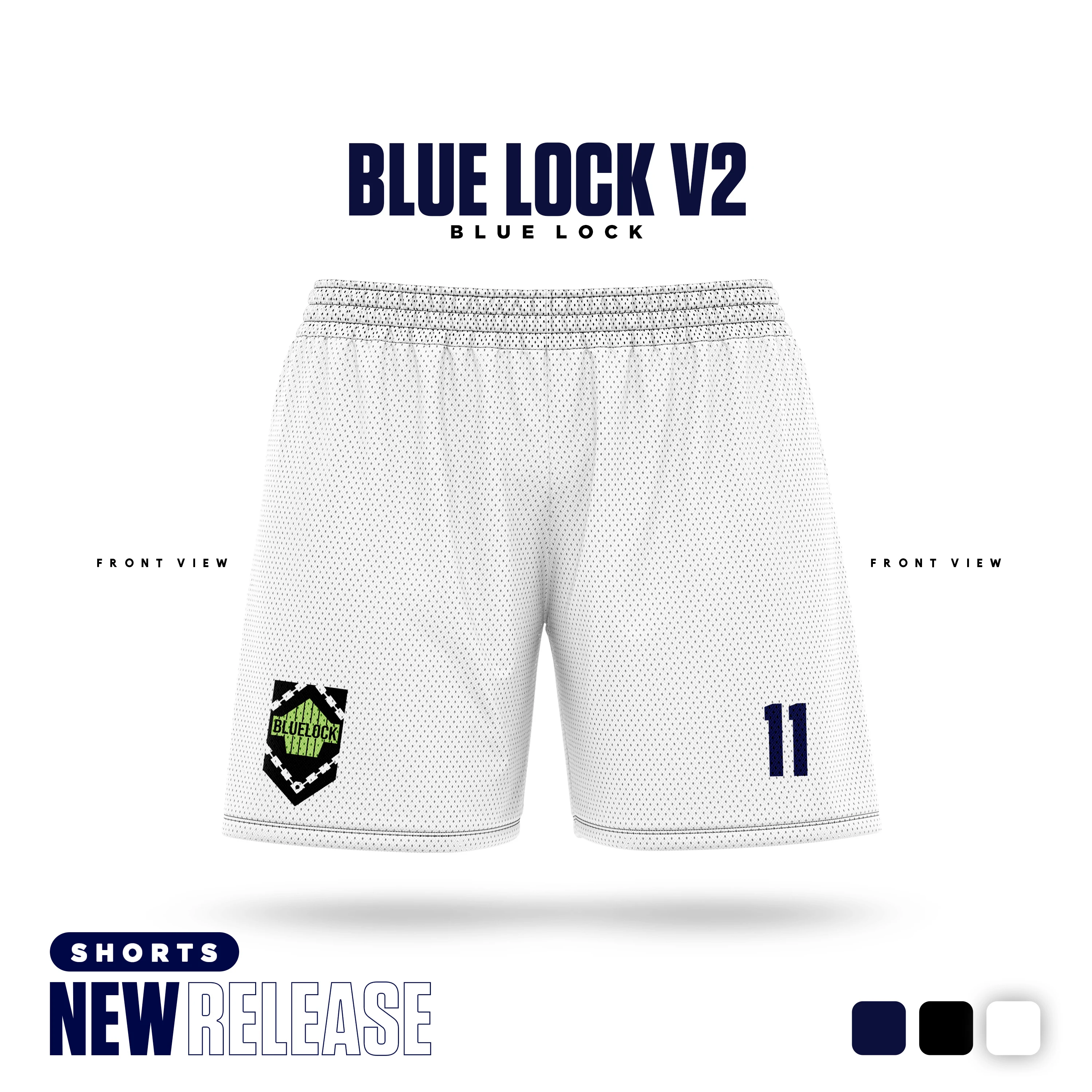 Blue Lock White Cartoon Anime Jersey Men Shorts Summer 2024 New Fashion Women Short Pants Sport Children Bottom