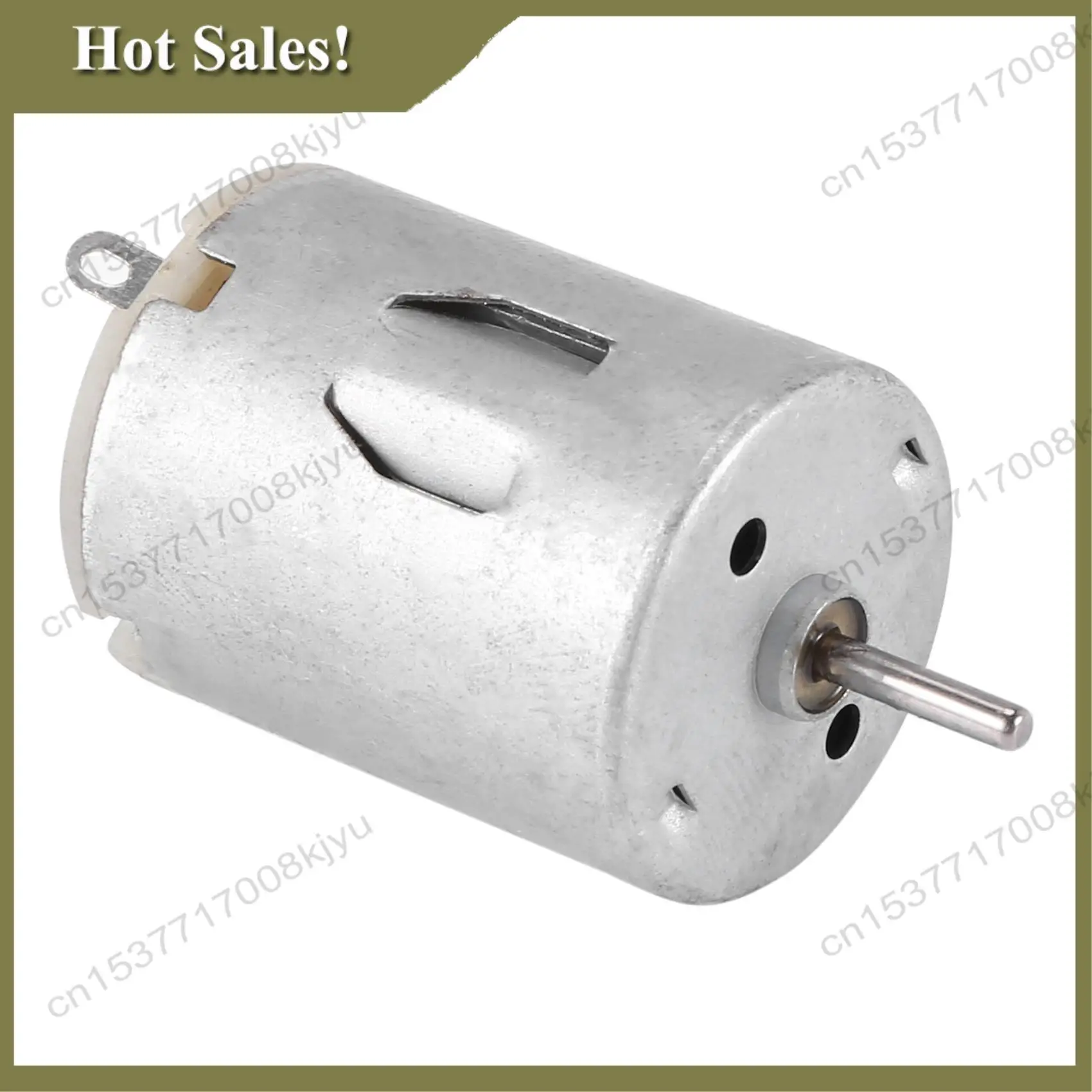 

-A23G 8000RPM 9V 68Ma High Torque Magnetic Cylindrical Mini DC Motor Silver