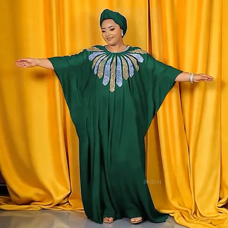 

Luxury Chiffon Abaya for Women Dubai Style 2026 African Boubou Muslim Fashion Caftan Marocain Wedding Evening Party Dress