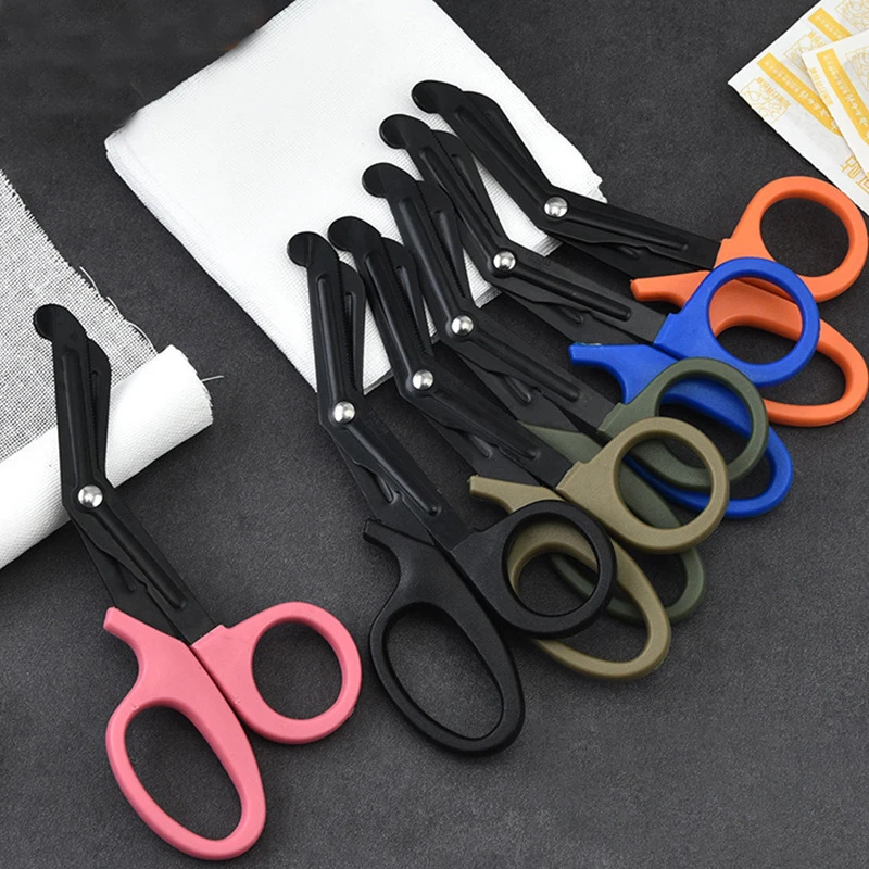 Medical Scissors Survive Paramedic Medical Rescue Scissor Trauma Gauze Tactical First Aid Shear Trauma Shears Survival Rescue