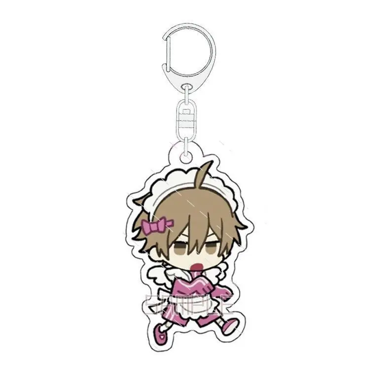 Tashiro Kun Kimi Tte Yatsu Wa Maid Anime Keychain Women Ebihara Acrylic Key Chain Man Cute Key Ring Pendant Ornament