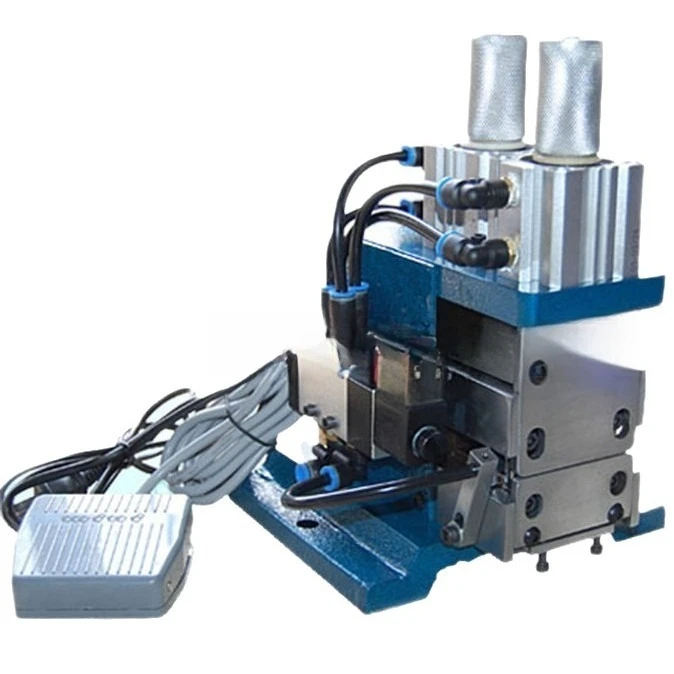 peeling machine Pneumatic stripping machine 4FN multi-core wire stripping and twisting
