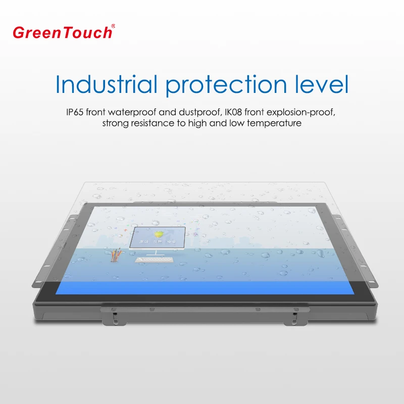 15 インチ静電容量式タッチ モニター高輝度オープン フレーム TFT LCD ビジネス ATM 使用 USB HDMI VGA インターフェイス新製品