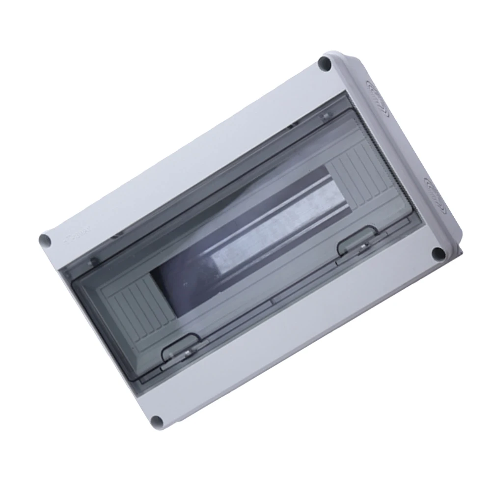 

Weatherproof Electrical Box 18 Loop Distribution Box Outdoor Waterproof Dustproof Strong ABS Material Elegance Convenience