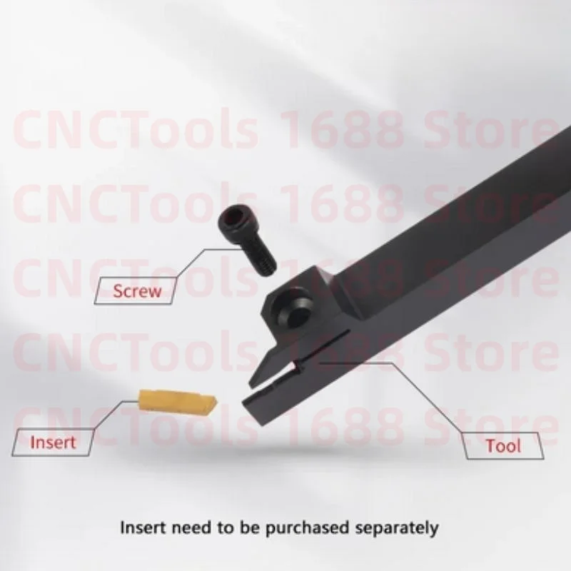 MGEHR1010 MGEHR/L1212 MGEHR1616 MGEHR2020 MGEHR2525 MGEHR3232 External Grooving tool Holder CNC Slotting Turning Boring Bar