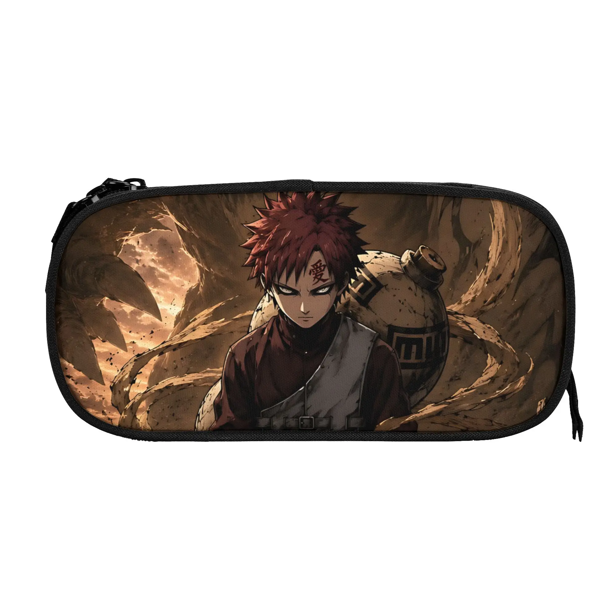 Custom Naruto Anime Theme Large Capacity Bags for Child  School Pencil Bag for Boys Gilrs Kids