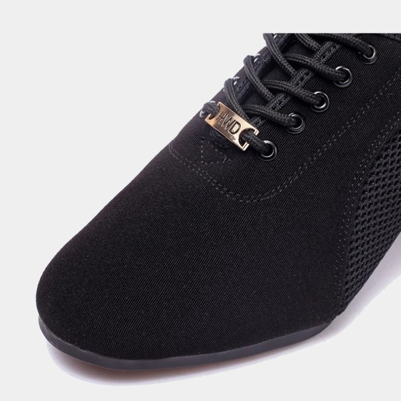 Scarpe da ballo da donna Scarpe da ballo moderne nere per saloni Salsa Ragazzi Jazz Scarpe da allenamento latino Adulti Tango Danza Tennis Uomo