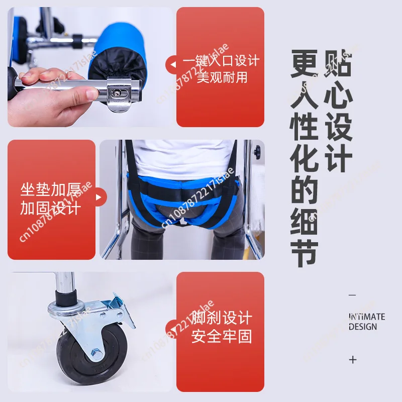 Rehabilitation Training Equipment Walking Aid Elderly Stroke Hemiplegia Walker For Disable