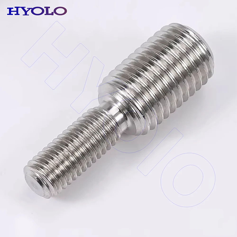 304 Stainless Steel Double Head Conversion Bolt M3 M4 M5 M6 M8 M10 M12 M14 M16 M20 Thread Adapter Male to Male Transfer Screws