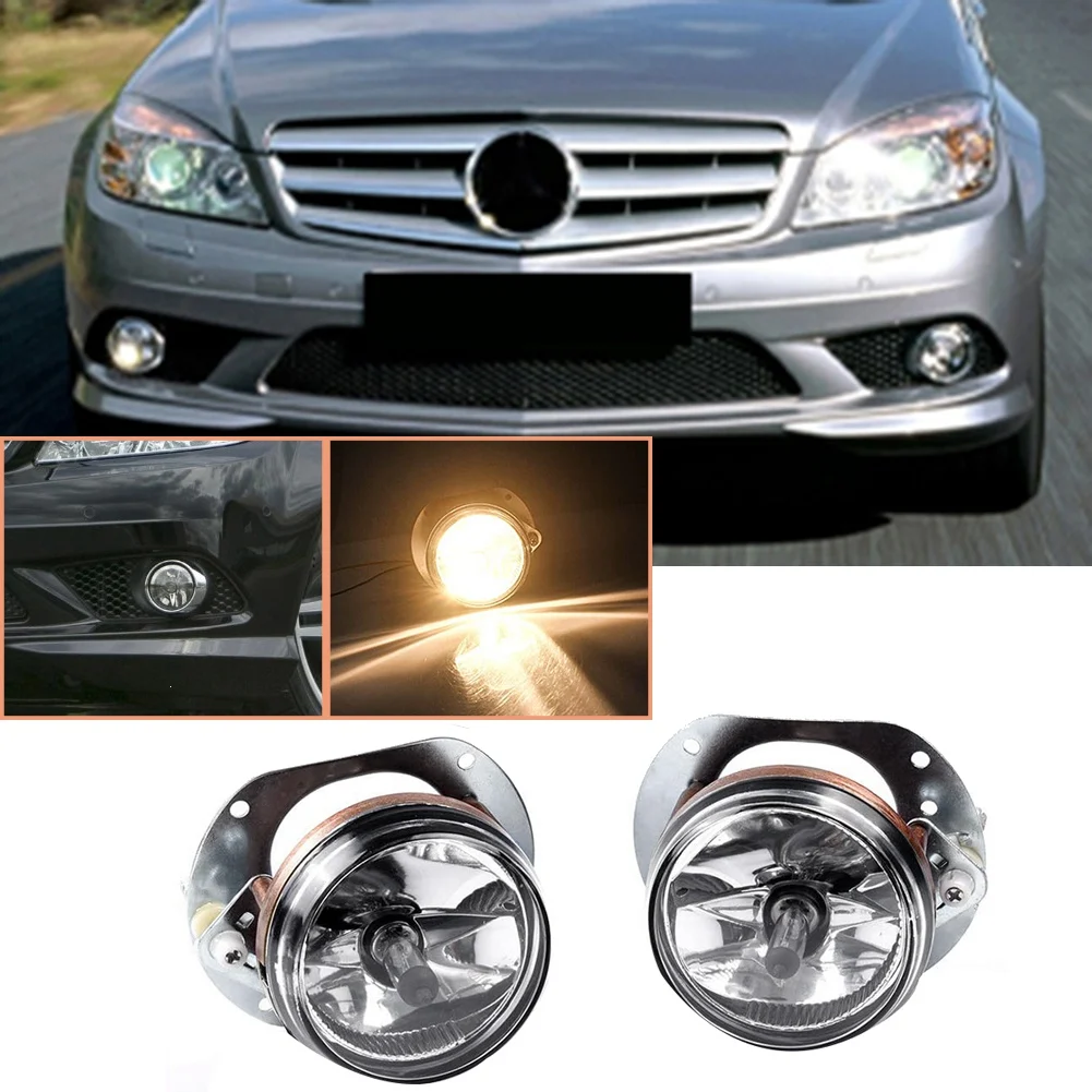 Lâmpada de névoa do carro para Mercedes-Benz, W204, W251, W164, C-classe, CL550, 2008, 2009, 2010, 2011, CU, 2048202256, 2048202156