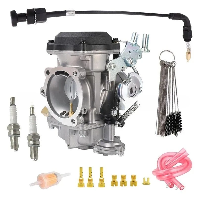 1. CV40mm Carburetor 27490-96, Carb Replacement for Harley XL883 XL1200 Motorcycle 2.
