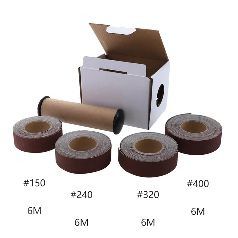 

Vajra Emery Cloth Roll Sanding Paper Polishing Grinding Abrasive Material Durable High Speed Sandpaper Boxed Sand Band For Metal