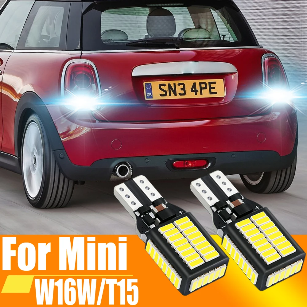 Фонарь заднего хода W16W T15 для Mini Cooper R50 R52 R53 R56 R57 R58, 921, 2 шт.