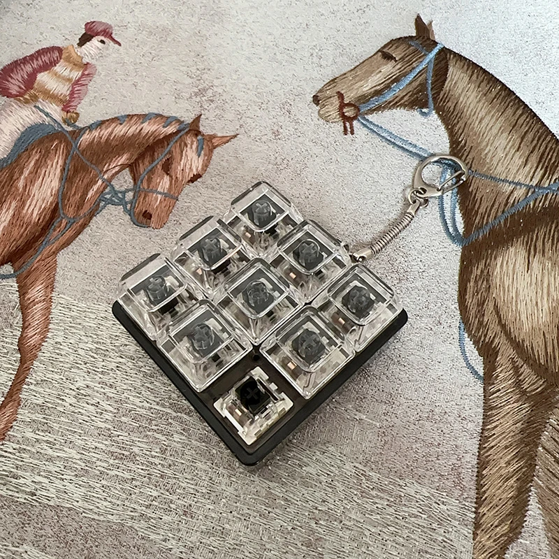 9 مفاتيح لوحة المفاتيح كيكابس المفاتيح تململ لعبة مكافحة القلق نقطة كيكابس حزب الإجهاد الإغاثة DIY بها بنفسك أغطية المفاتيح لعبة قبعات لوحة المفاتيح