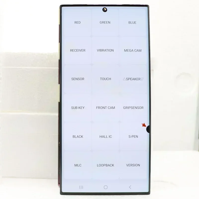 Wyświetlacz AMOLED 6.8" S23 Ultra, kompletny moduł ekranu do Samsung Galaxy S23 Ultra S918B S918B/DS, wyświetlacz LCD, części do ekranu dotykowego. — zdjęcie produktu 2