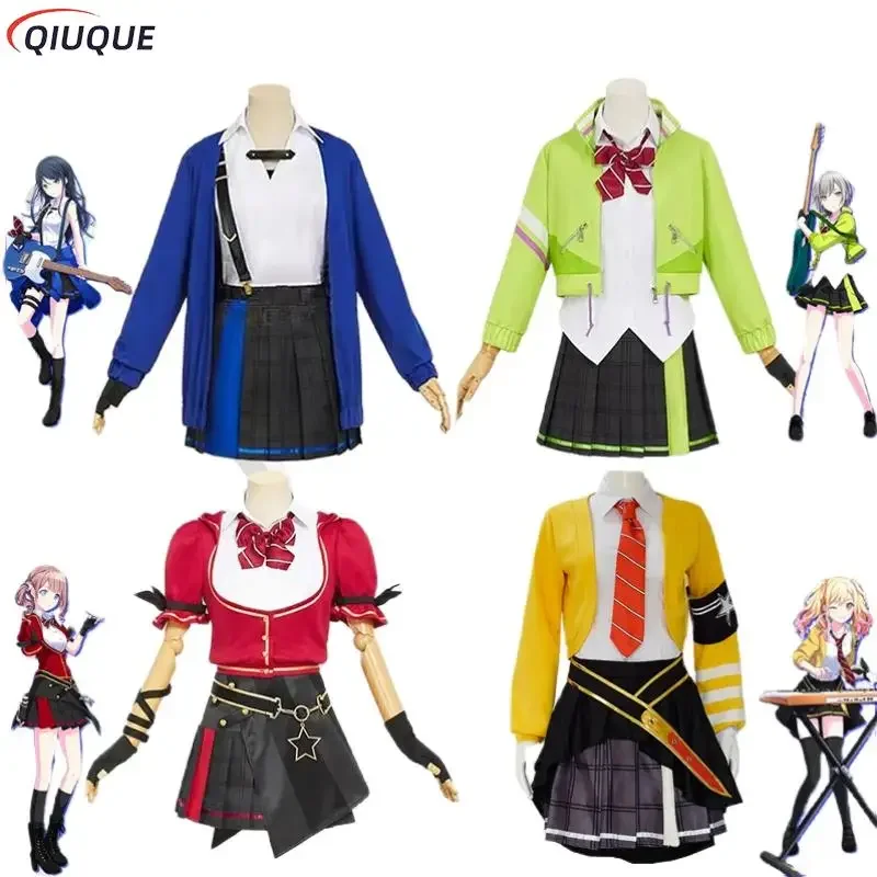 Project Sekai colorful stage Leo/need Tenma Saki Hoshino Ichika hinomori Shiho Mochizuki Honami cosplay costume women outfits