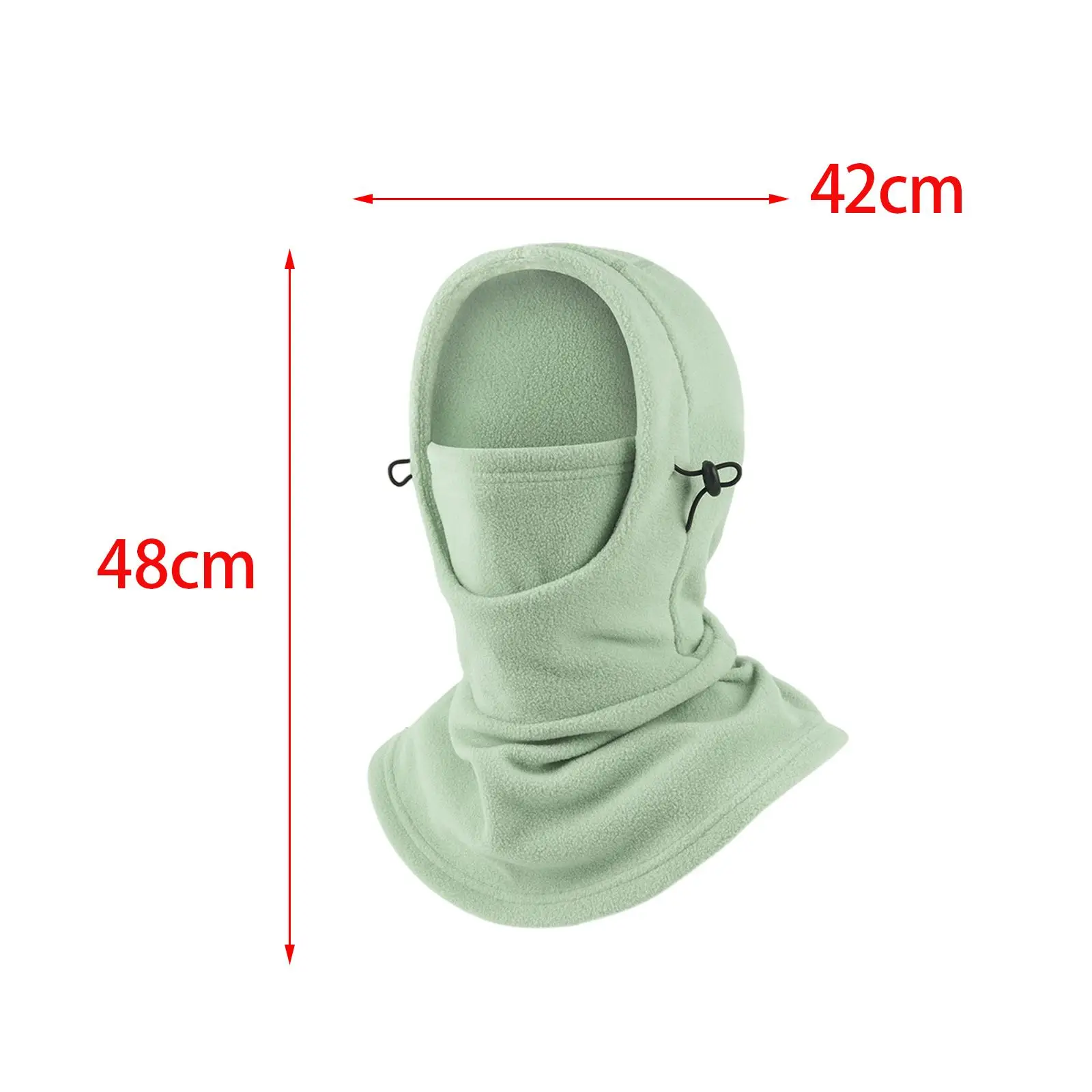 غطاء محرك السيارة الحراري الدافئ بالاكلافا الشتوي لملحقات الدراجات النارية والمشي لمسافات طويلة #6