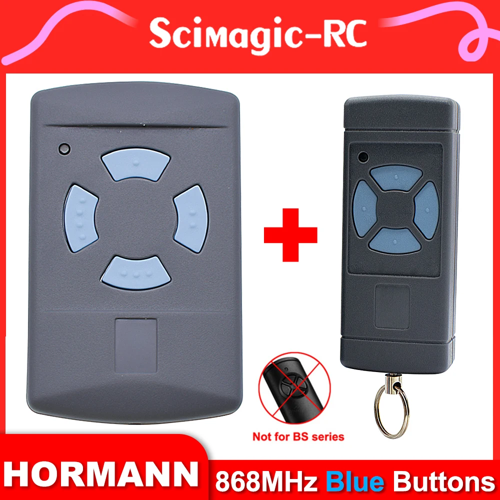 868MHz Hormann Remote Control for HORMANN HSZ2 HSP4C HS1 HS2 HS4 HSZ1 HSM2 HSM4 HSE2 HSE4 868.35mhz Gate Opener Transmitter