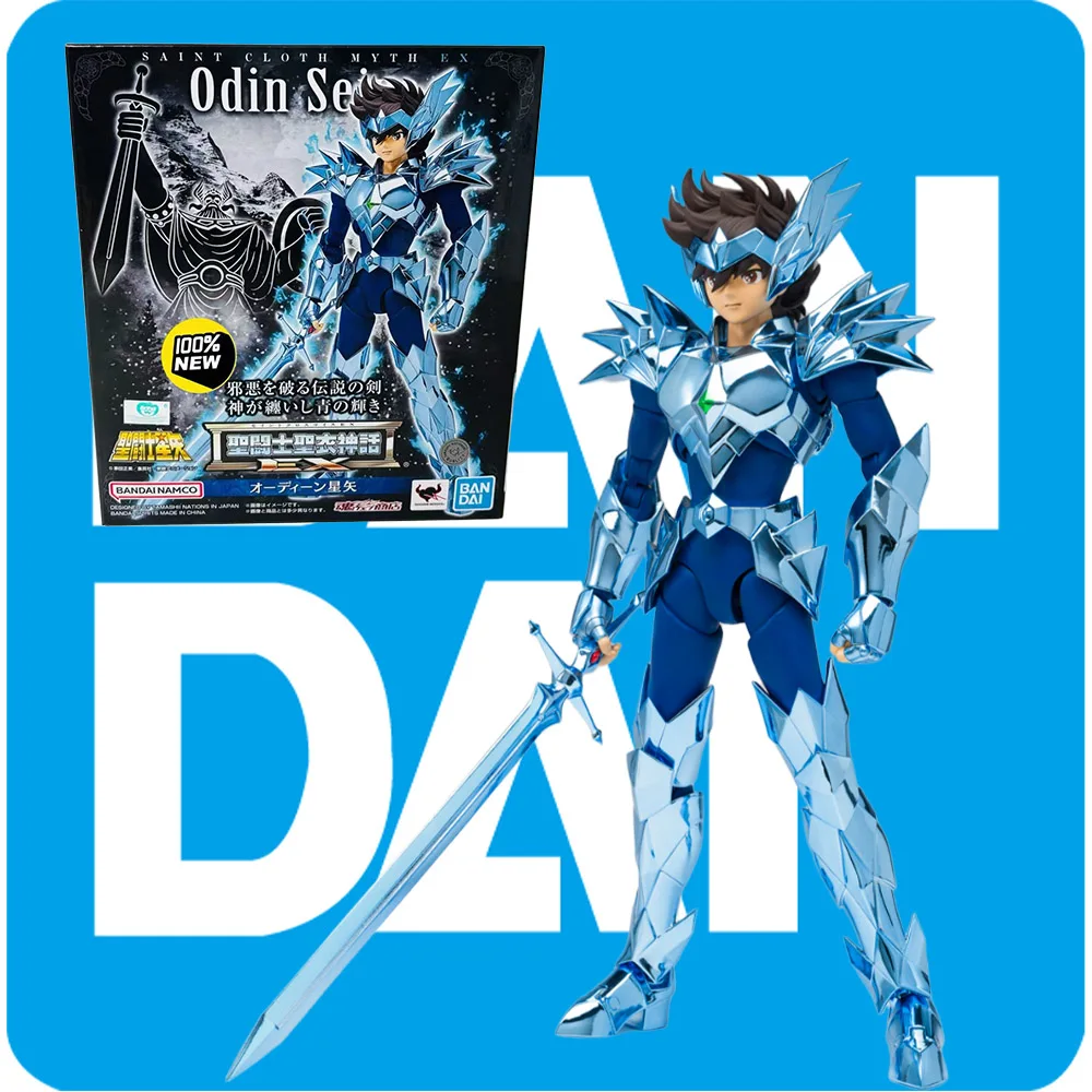 100% Authentic In Stock Genuine Bandai Saint Cloth Myth EX Series Saint Seiya Odin Seiya Anime Action Figure Collection Model