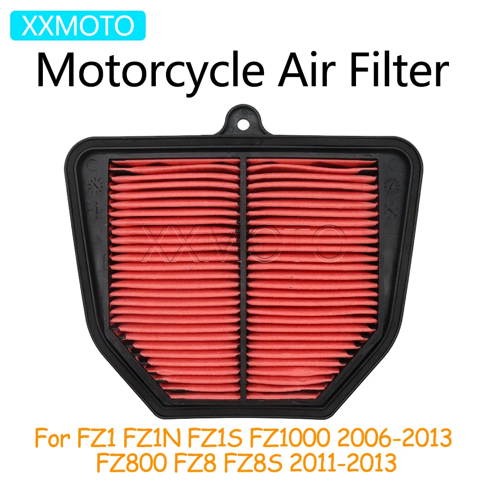 Para Yamaha FZ1 FZ1N FZ1S FZ1000 2006-2013 FZ800 FZ8S 2011-2013 FZ 1 1N 1S 800 8S 1000 filtro de aire para motocicleta limpiador para admisión