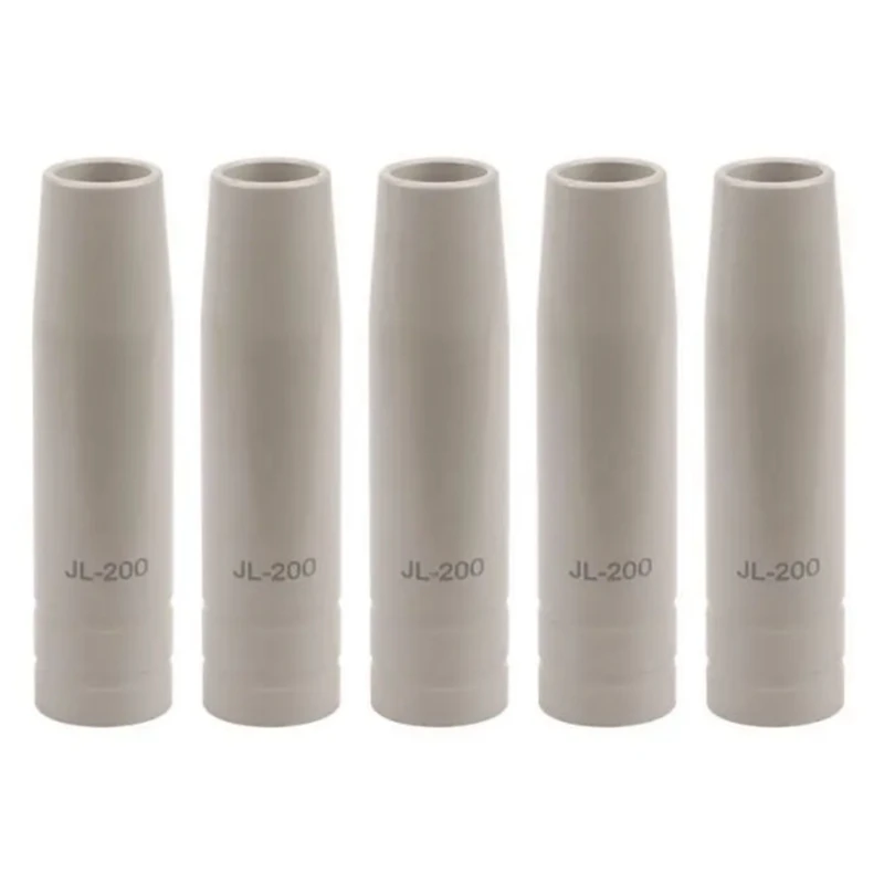 

Promotion! 5Pcs 200A Shielded Welding Coating Protection Nozzle Non-Stick Welding Slag Protection Welding Machine Protective