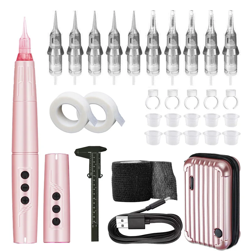 Wireless Multi-frequency Current Device Pen Machine All-in-one Machine Charging Variable Frequency Eyebrow Pen
