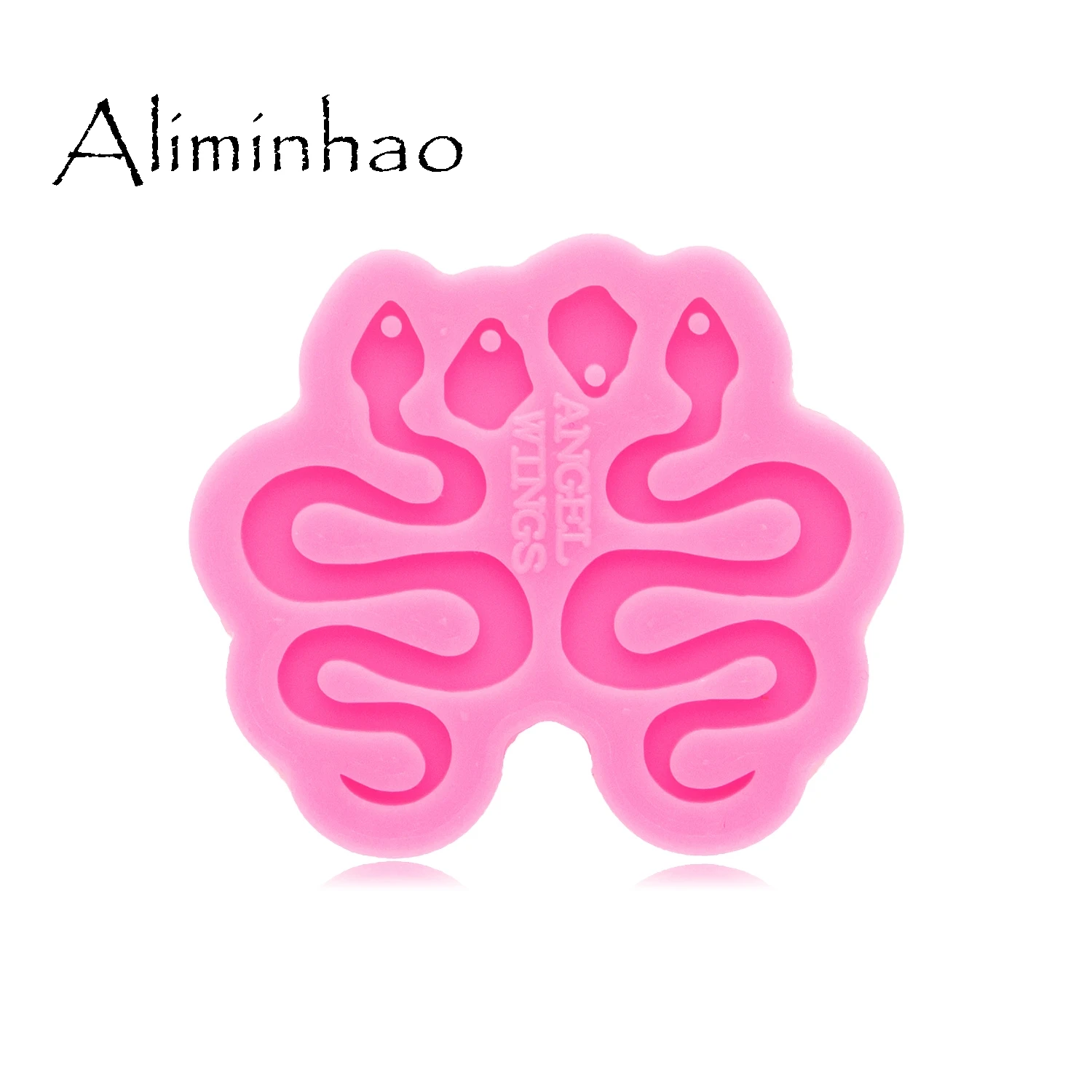 DY0717 S/M/L Super Glossy Snake Earrings mould Resin Silicone Mold DIY Epoxy Mould Decoration Keychain