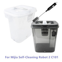 Sewage Tank For Mijia Self-Cleaning Robot 2 C101 Clean Water Tank Robot Vacuum Cleaner Accessories