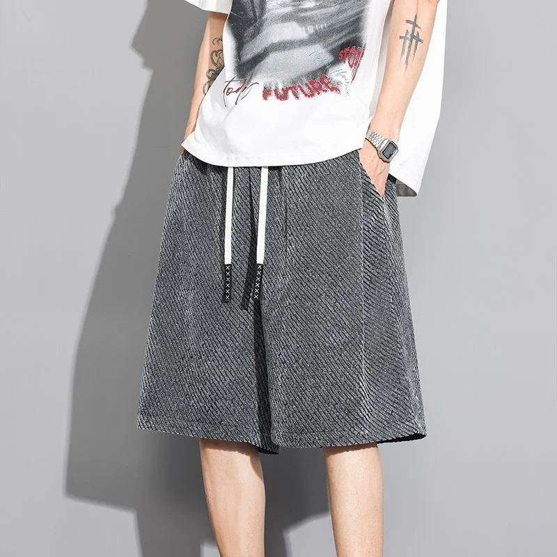 

Mens Summer Soft Casual Shorts Loose Breathable Trendy Streetwear Shorts