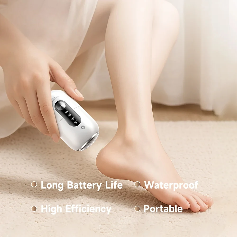 Mini Electric Foot Grinder Pedicure Tools Used for Polishing Thick Calluses on The Sole of The Foot Portable Remover Foot Tool